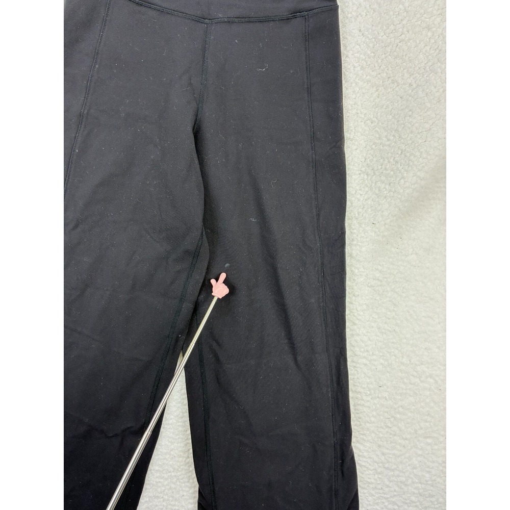 Lululemon Pants Women's 4 Black High Rise Wide Leg Athleisure Lounge Yoga‎ - Picture 4 of 15
